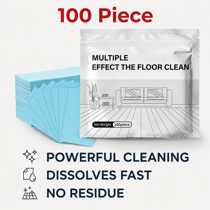 🔥ELOVAIN🦠Mloor Cleaning Tablets 100 Pack Multi Surface Cleaner Hardwood Laminate Tile RV Walls🏡