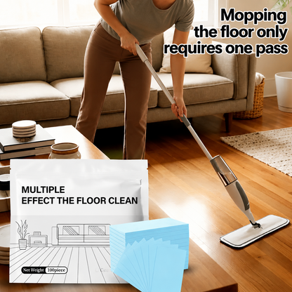 🔥ELOVAIN🦠Mloor Cleaning Tablets 100 Pack Multi Surface Cleaner Hardwood Laminate Tile RV Walls🏡