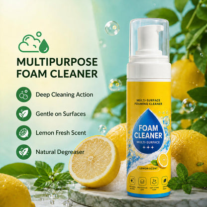 🎁Buy 1 Get 1 Free🔥 4-in-1 Multi-Enzyme Foam Cleaner – Deep Clean Car, Kitchen, Bathroom & Sofa