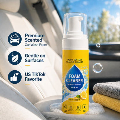 🎁Buy 1 Get 1 Free🔥 4-in-1 Multi-Enzyme Foam Cleaner – Deep Clean Car, Kitchen, Bathroom & Sofa