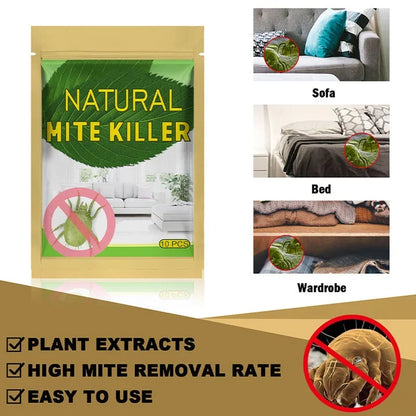🎁Buy 2 Get 1 Free🔥Natural Mite Control Sachet – Plant‑based, non‑toxic & safe around kids & pets