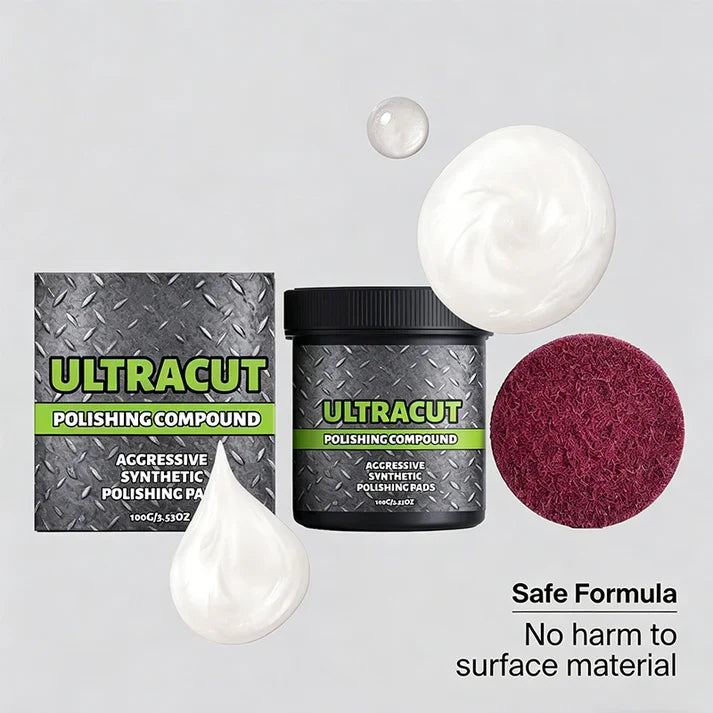 🎁LAST DAY SALE -BUY 2 GET 1 FREE ✨ Polish with Pad All-in-One Surface Restoration Polish with Pad